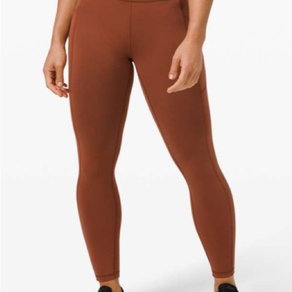 lululemon athletica Pants - Lululemon Invigorate High-Rise Tight  Leggings 25" Womens 4 Dark Terracotta NWT